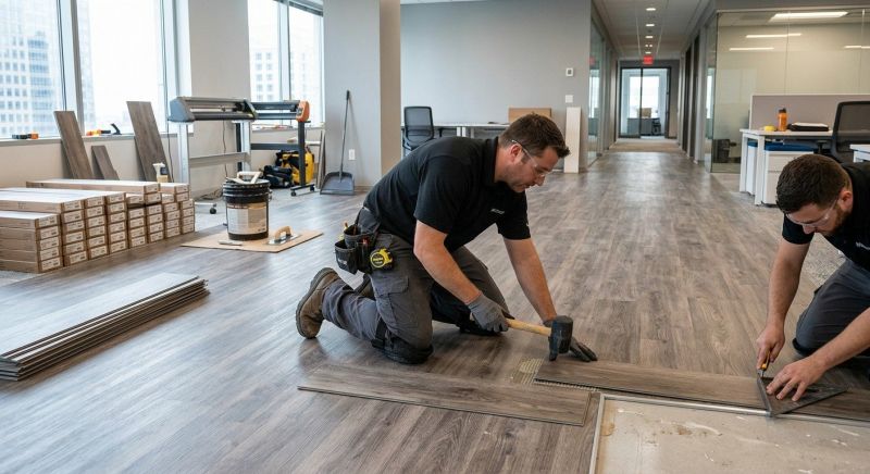 Our team working on Flooring Service projects in Kent County, DE
