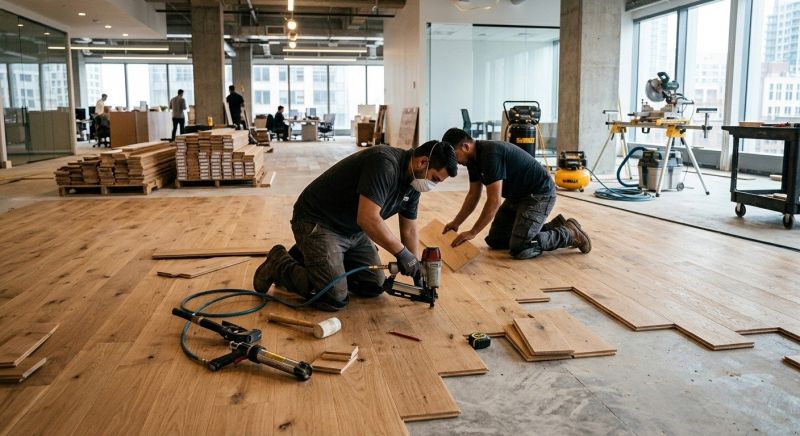 Commercial Hardwood Service in Houston, DE