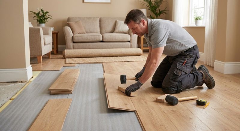 Laminate Floor Installation in Magnolia, DE