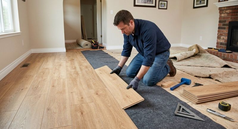 Laminate Floor Remodeling in Kent County, DE