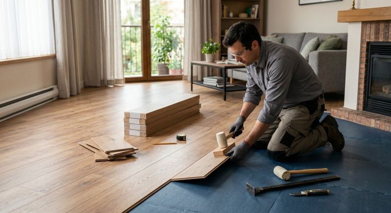 Laminate Floor Replacement in Dover, DE
