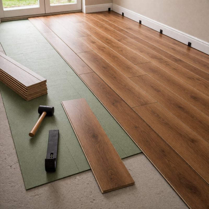 Laminate Floor Replacement in Felton, DE