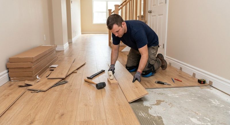 Laminate Floor Replacement in Milford, DE