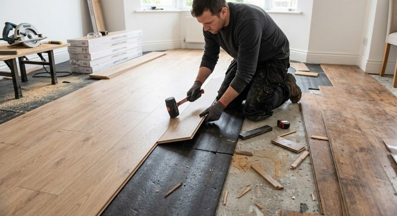 Laminate Floor Replacement in Smyrna, DE