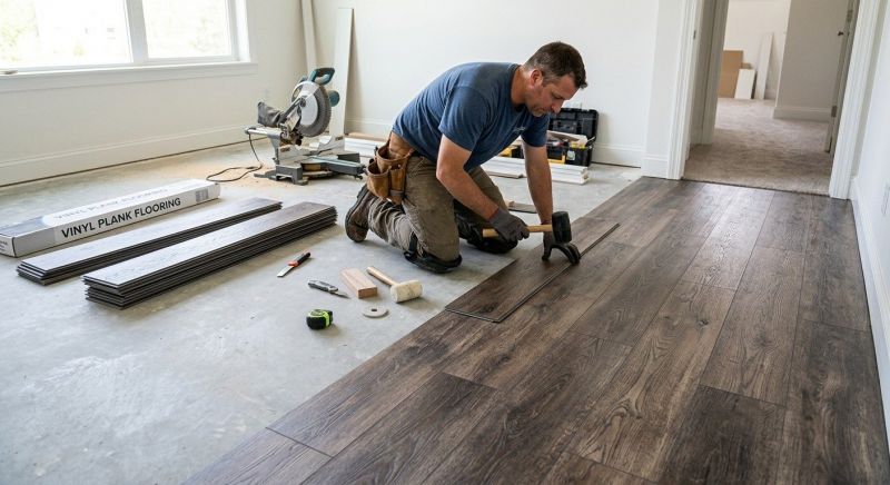 Linoleum Floor Installation in Houston, DE
