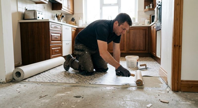 Linoleum Floor Installation in Odessa, DE