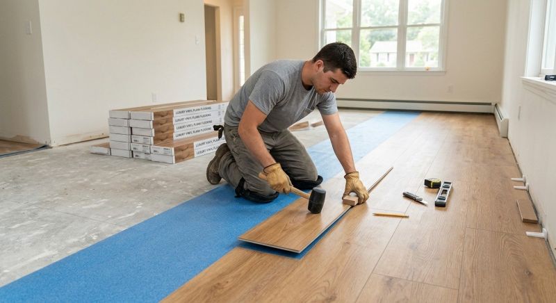 Luxury Vinyl Tile Installation in Harrington, DE