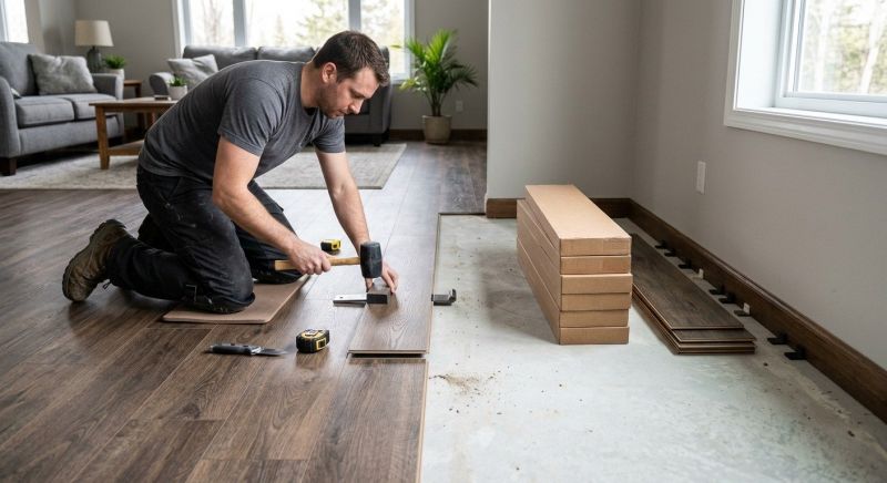 Luxury Vinyl Tile Installation in Houston, DE
