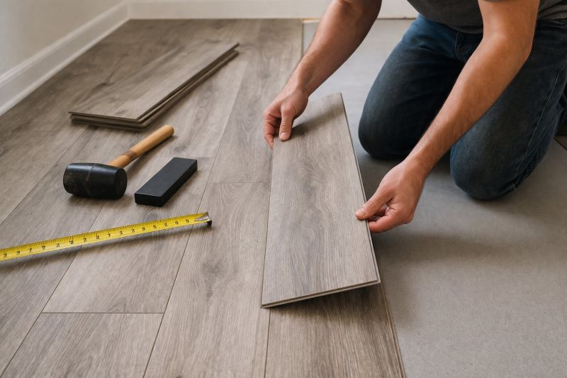Lvt Flooring Installation in Viola, DE