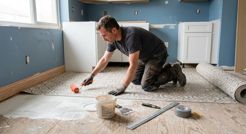 Sheet Linoleum Installation in Goldsboro, MD