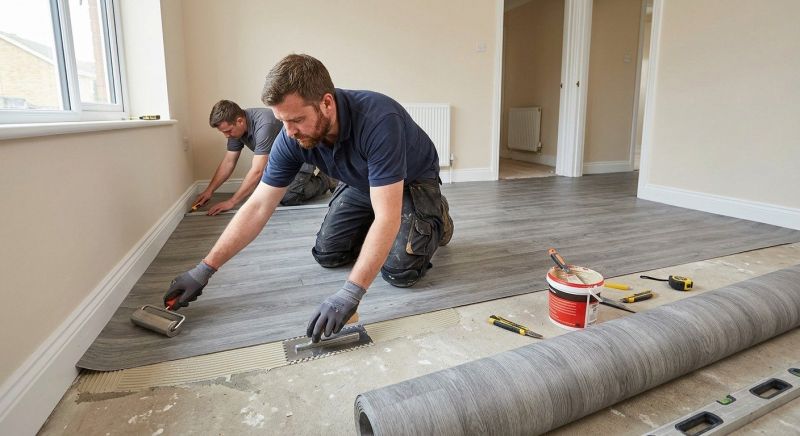 Sheet Linoleum Installation in Odessa, DE