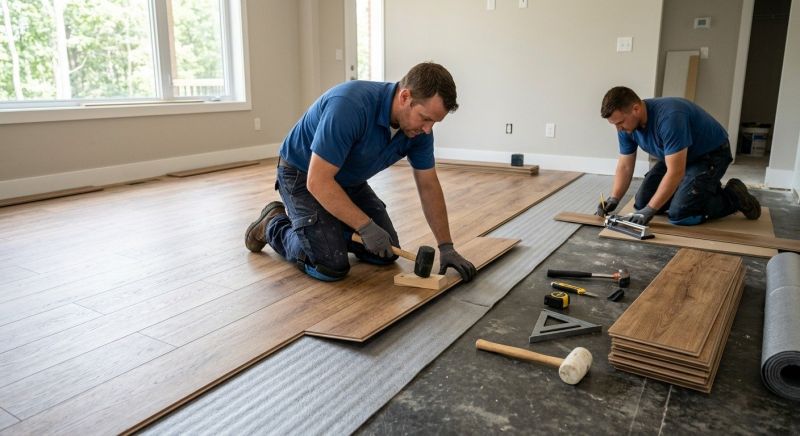 Vinyl Flooring Installation in Viola, DE