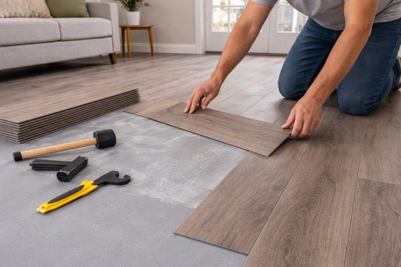 Vinyl Plank Floor Installation in Kent County, DE