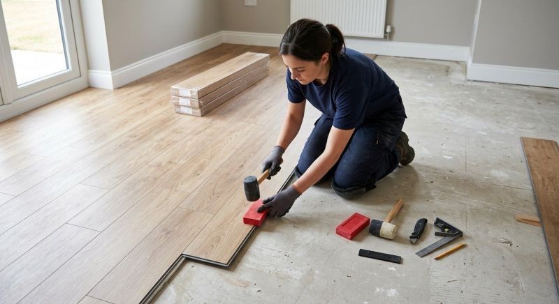 Vinyl Plank Floor Installation in Kent County, DE